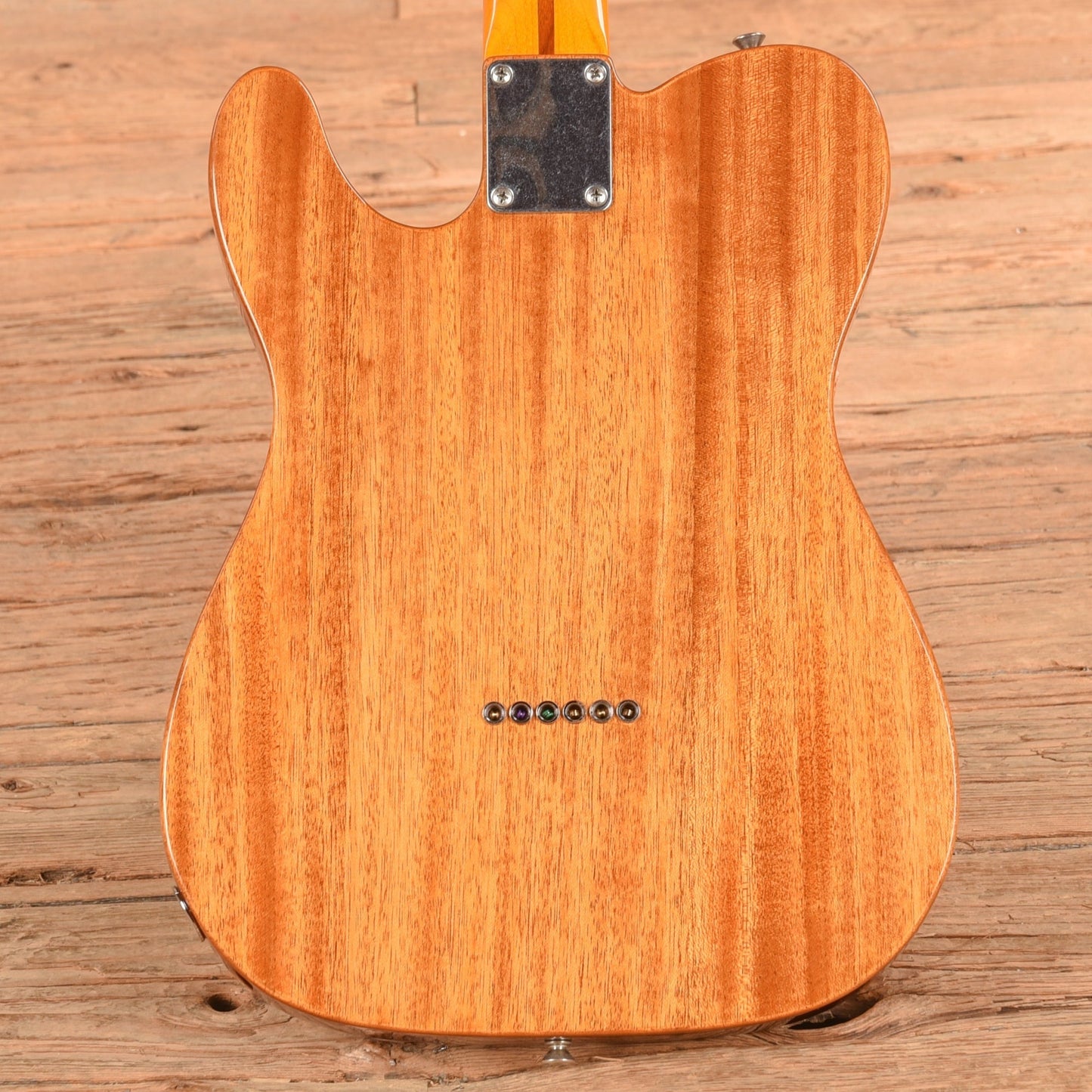 Fender Replacement Neck with Classic Series '69 Telecaster Thinline Body Mocha Mocha 2023