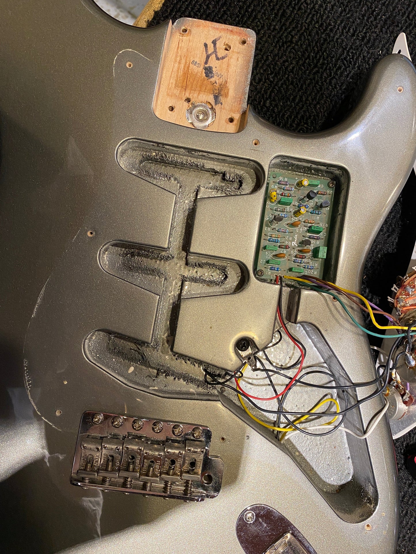 Fender Eric Clapton Artist Series Stratocaster Pewter 1989