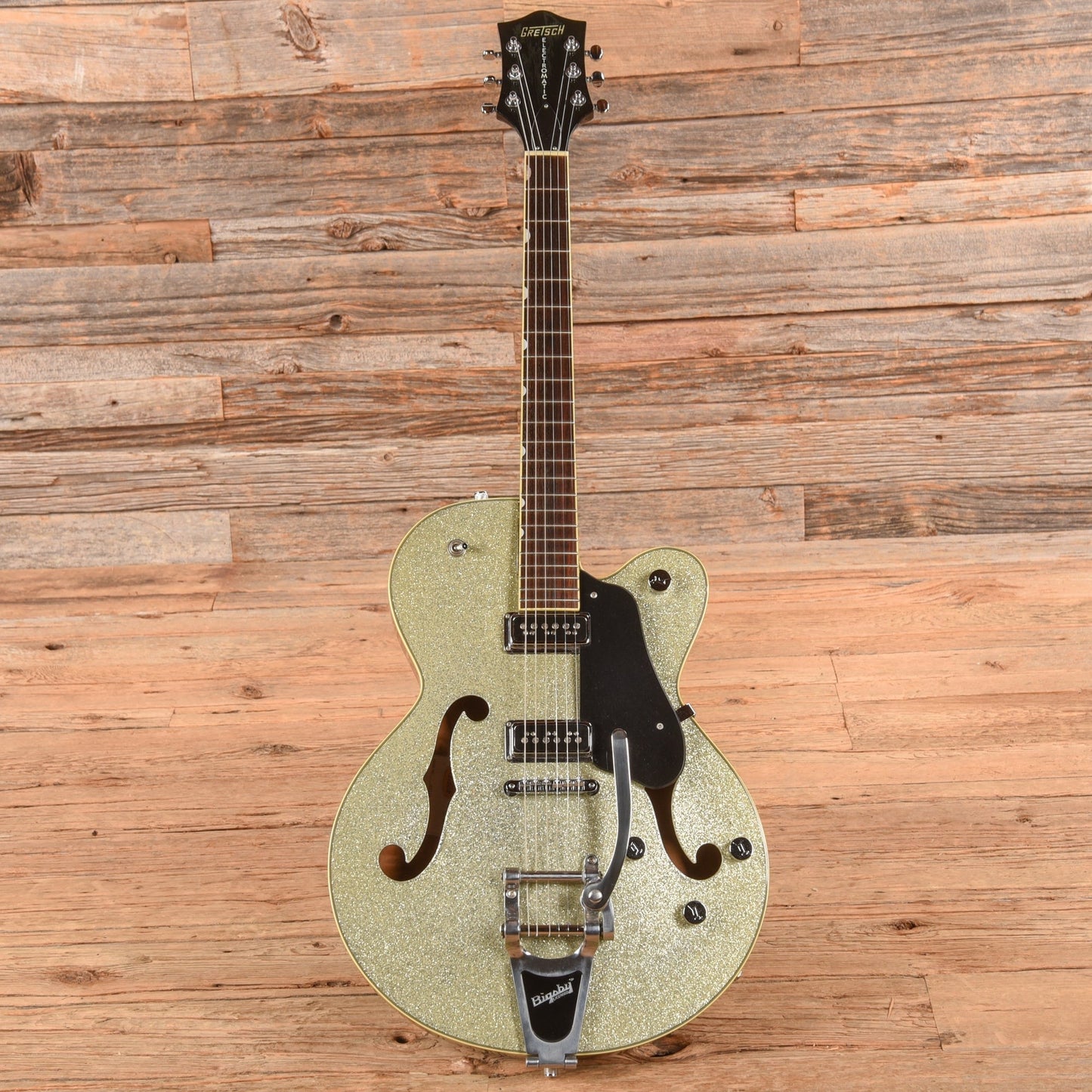 Gretsch G5126 Electromatic Hollow Body Silver Sparkle 2004