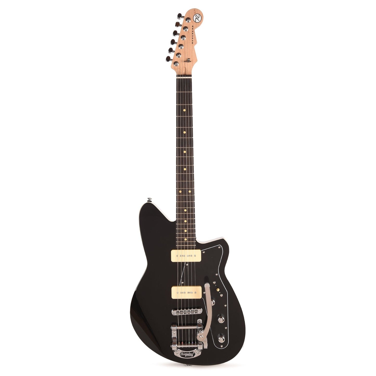 Reverend Jetstream 290 w/ Bigsby Electric Guitar Midnight Black