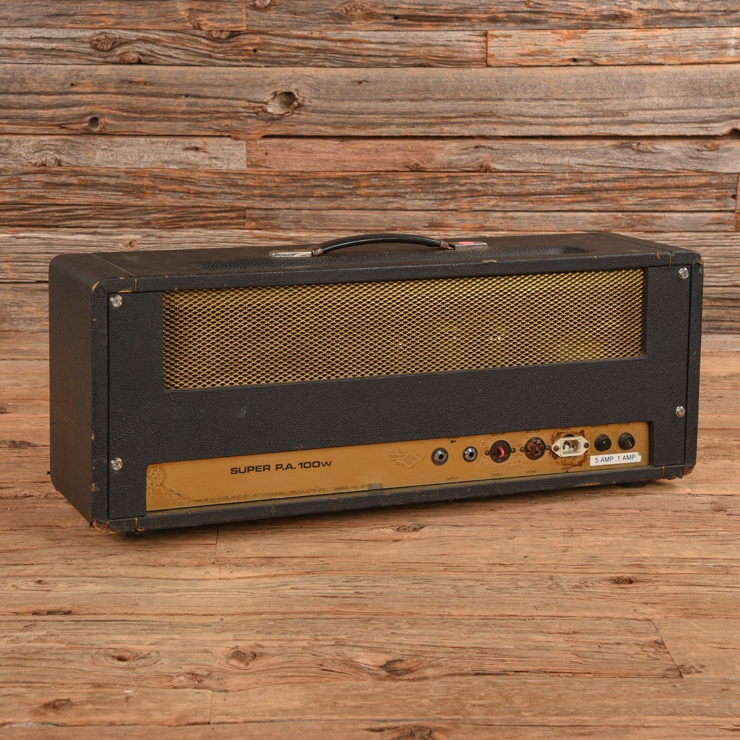 Marshall JMP Super PA 100W 1968 - Dave Amato of REO Speedwagon