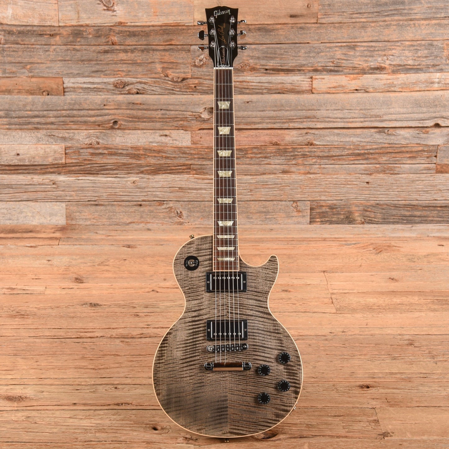 Gibson Chad Kroeger Signature Blackwater Les Paul Transparent Black 2010