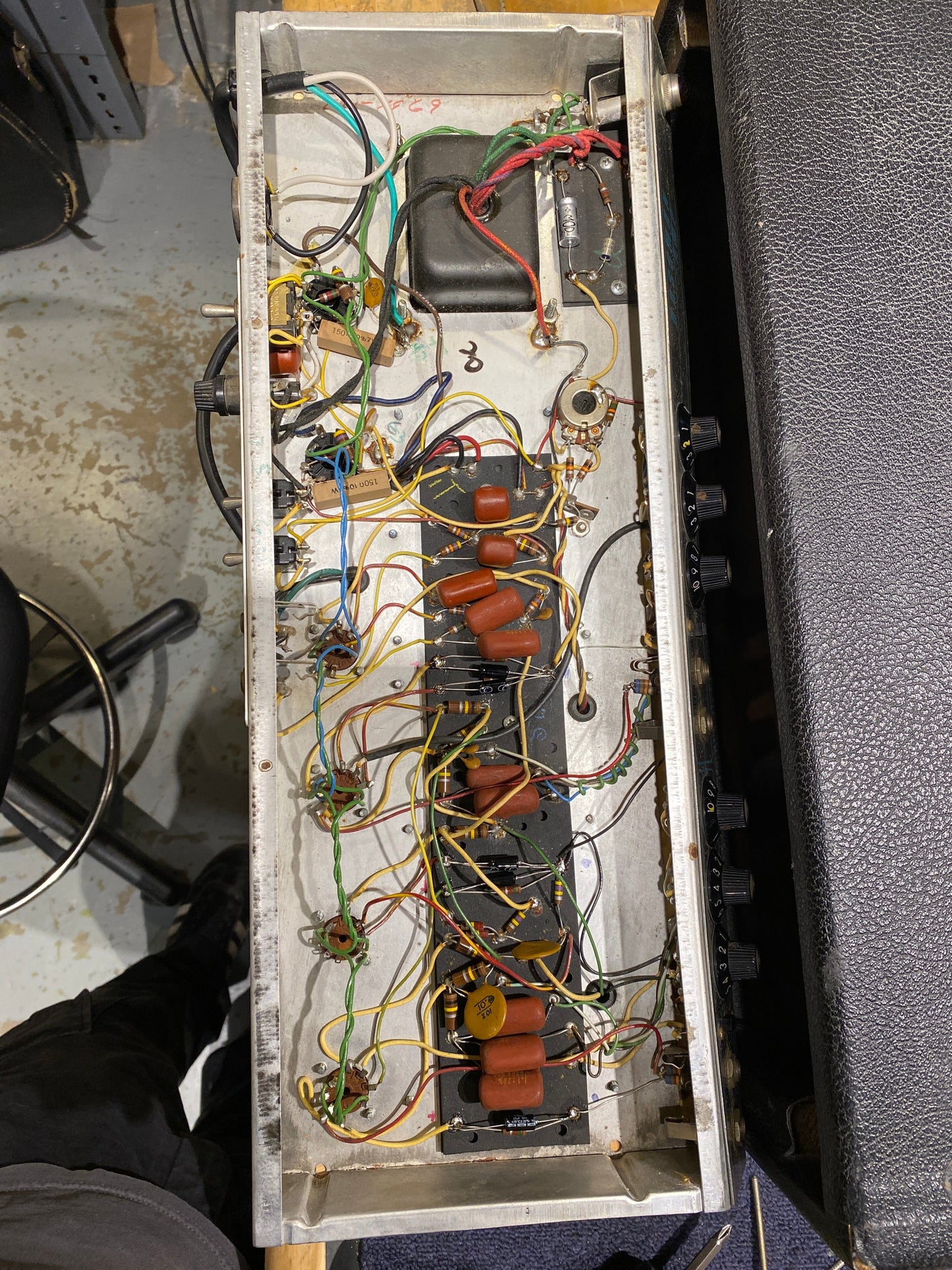 Fender Bassman Drip Edge Head - Dave Amato of REO Speedwagon