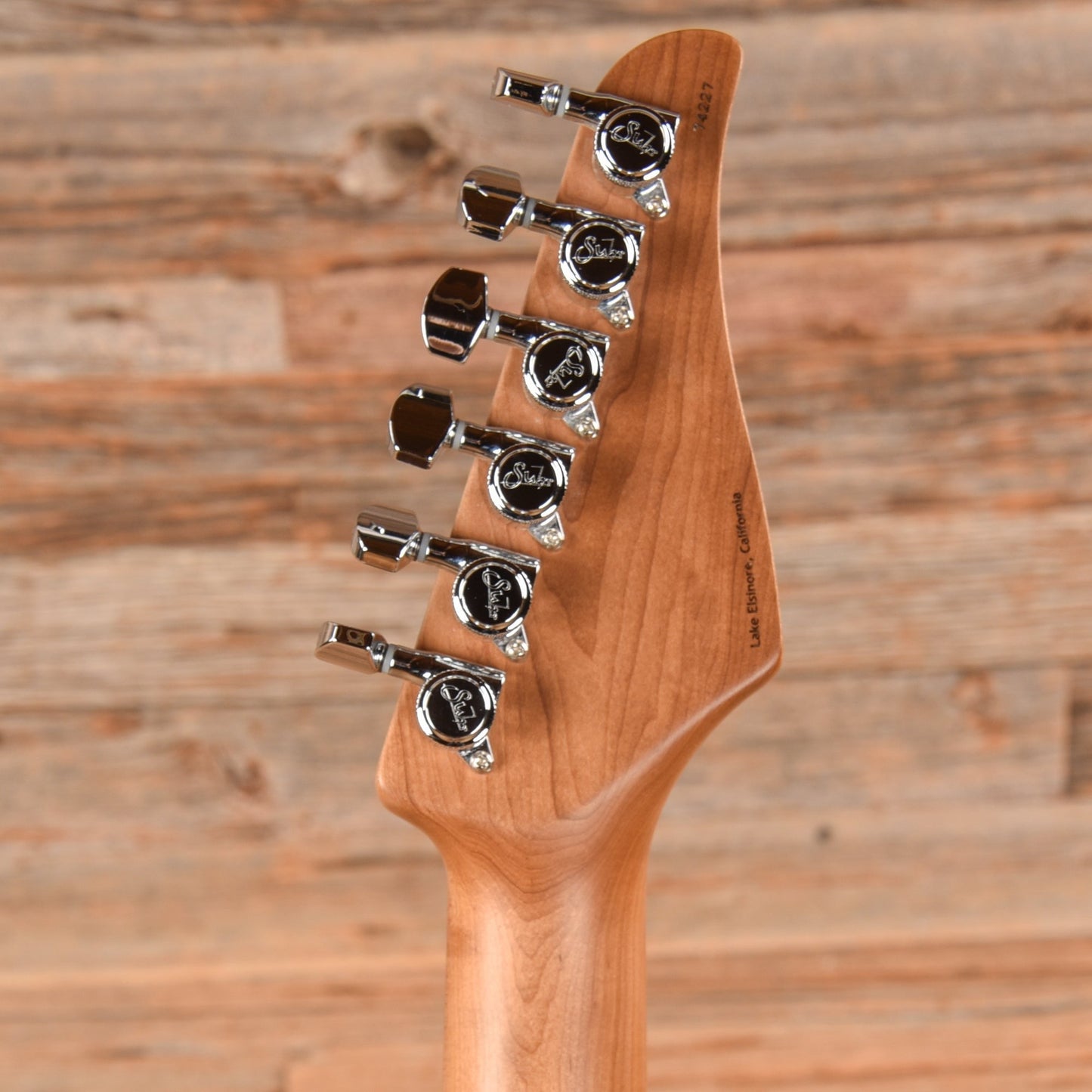 Suhr Custom Modern Faded Trans Whale Blue Burst
