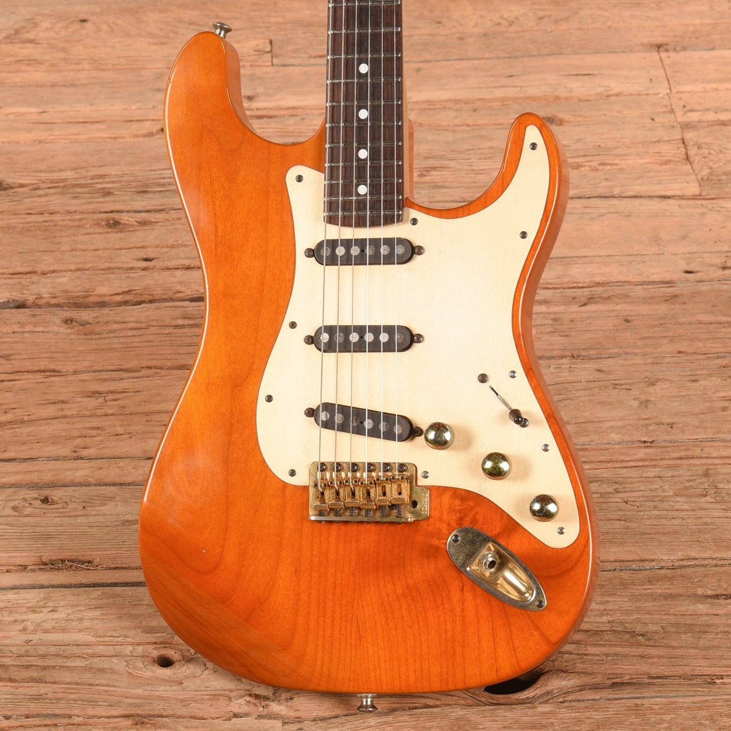 B.C. Rich USA NAMM S-Style Natural 1989