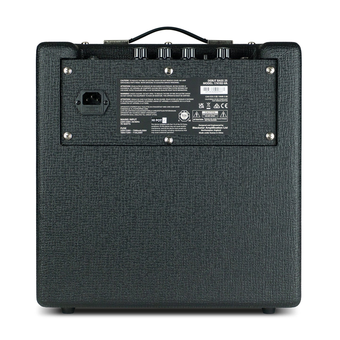 Blackstar Debut Bass 25 25w 1x8 Combo Amp