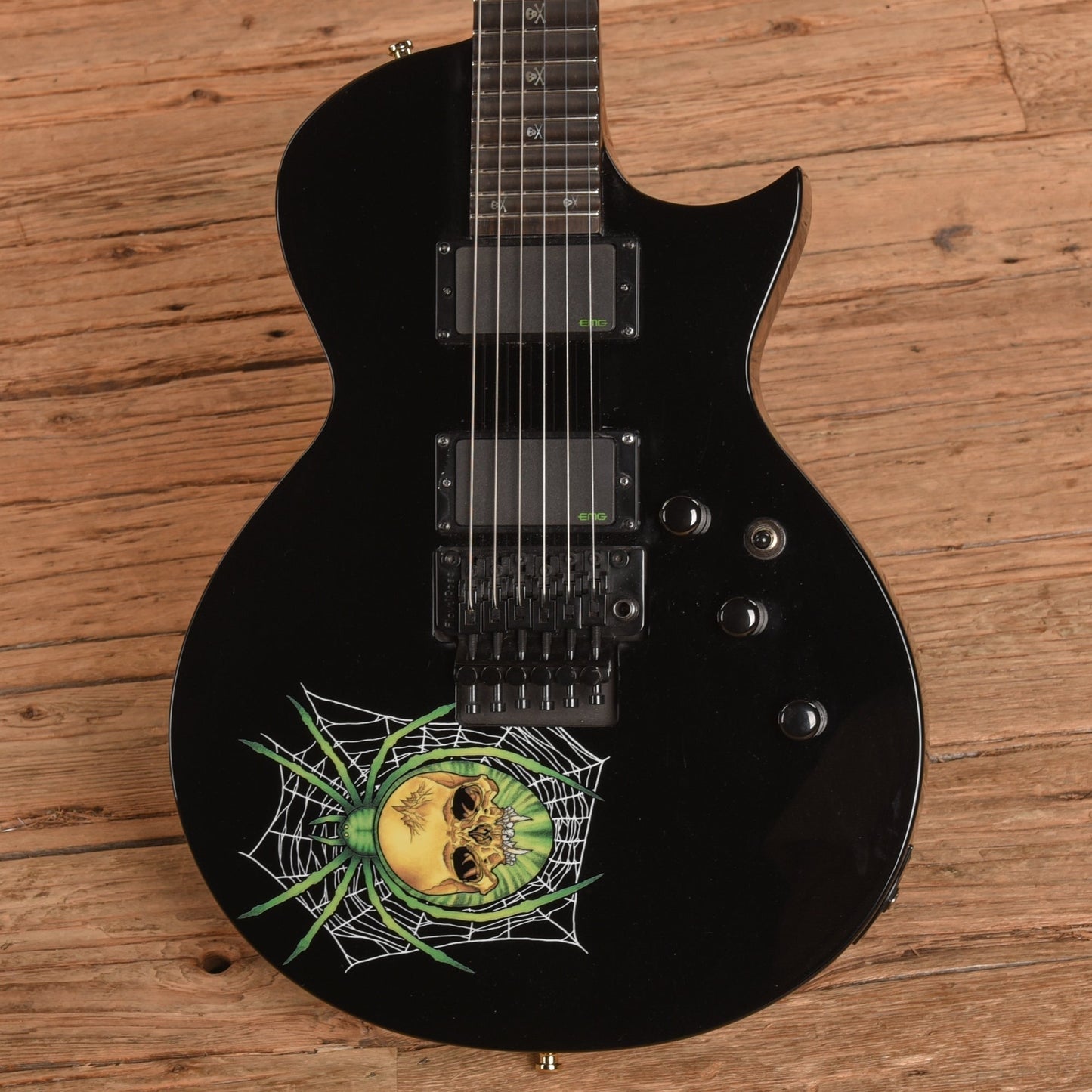 LTD KH-3 Kirk Hammett Signature Spider Black 2022