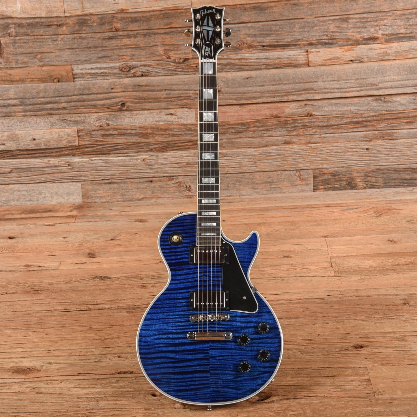 Gibson Les Paul Custom Figured Blue 2024