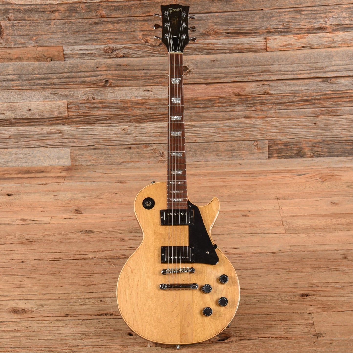 Gibson Les Paul Deluxe Natural Refin 1973