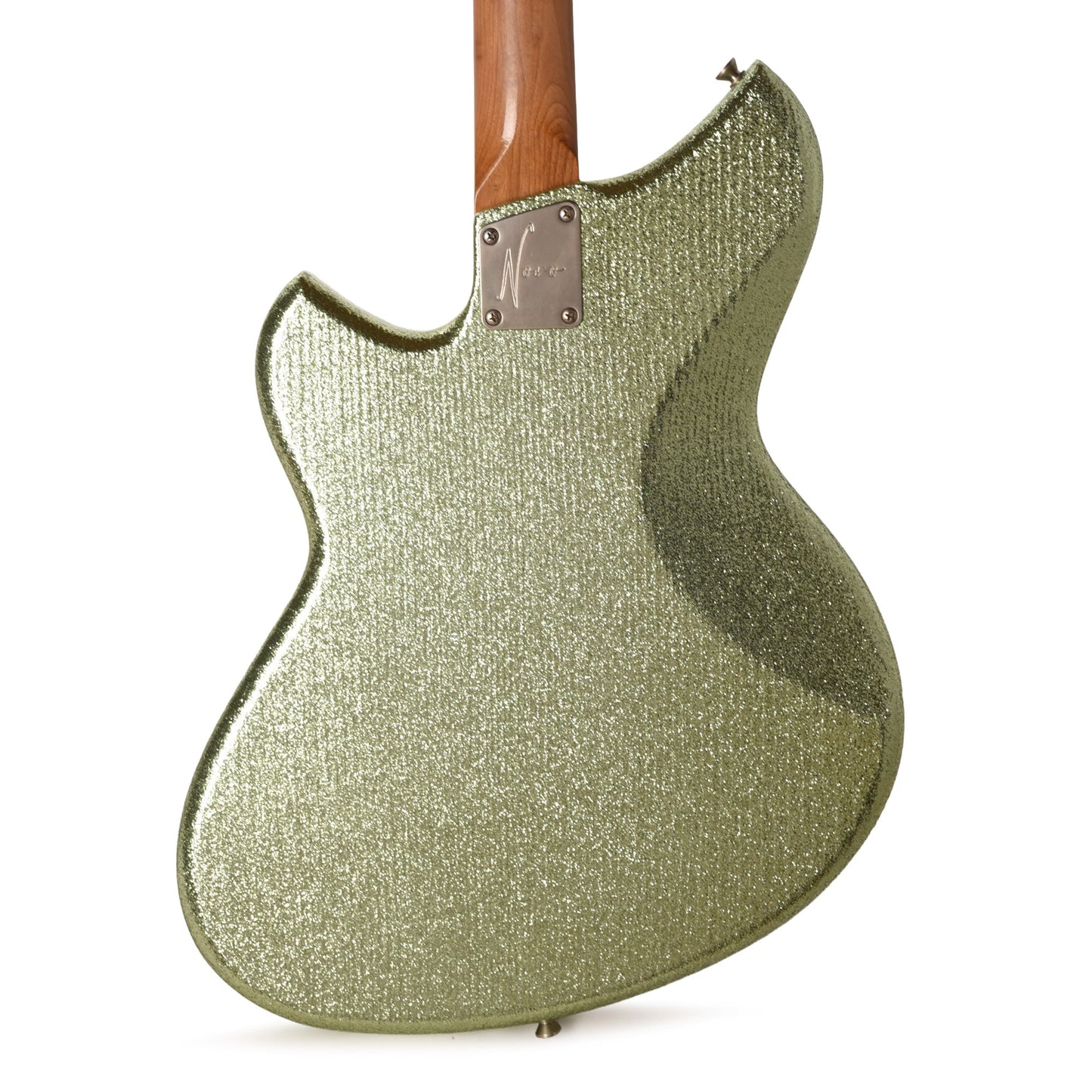 Novo Serus J Coke Bottle Green Sparkle Extra Light Distress w/ Fralin P-90 Pickups