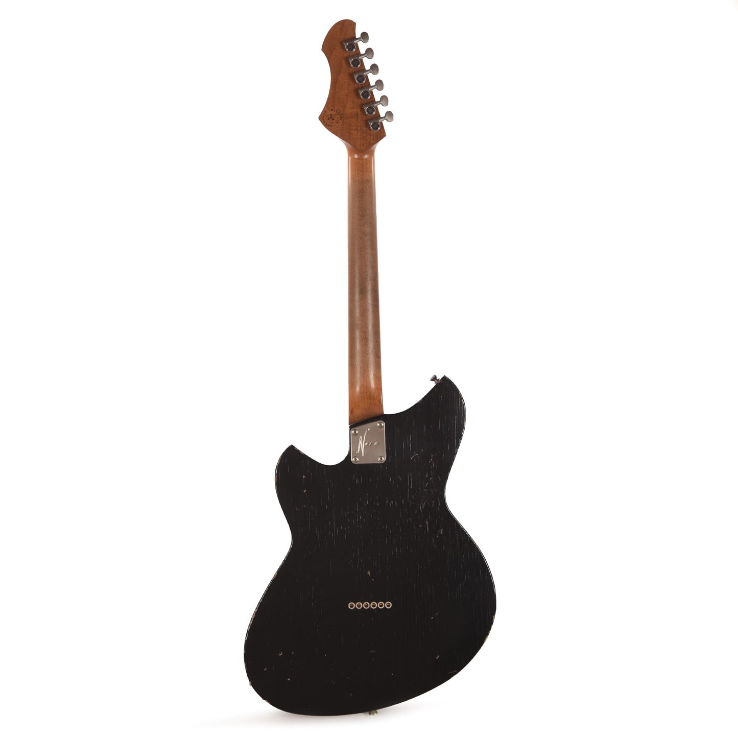 Novo Serus T Nucleus Bull Black Light Distress w/ Fralin High Output Tele & Fralin P-45 Pickups