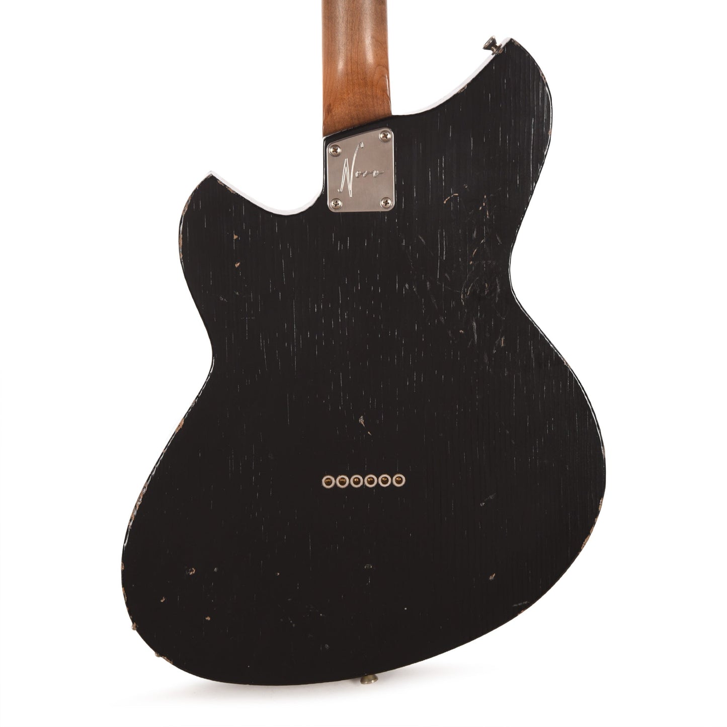 Novo Serus T Nucleus Bull Black Light Distress w/ Fralin High Output Tele & Fralin P-45 Pickups