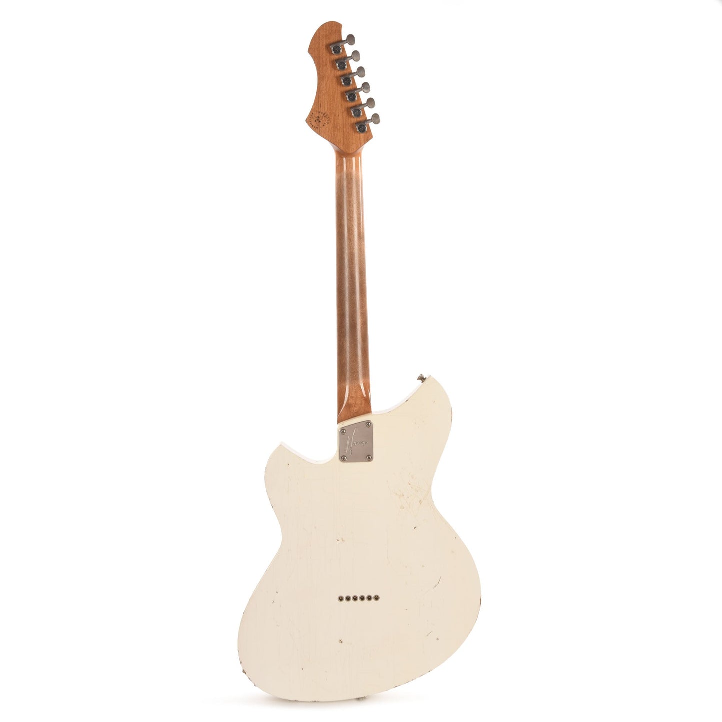 Novo Dealer Limited Serus T Olympic White Light Distress w/Fralin High Output Tele Pickups