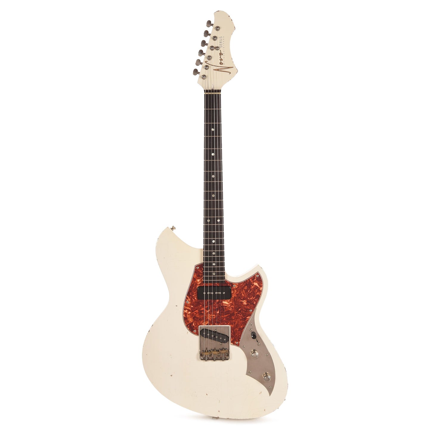 Novo Dealer Limited Serus T Olympic White Light Distress w/Fralin High Output Tele Pickups
