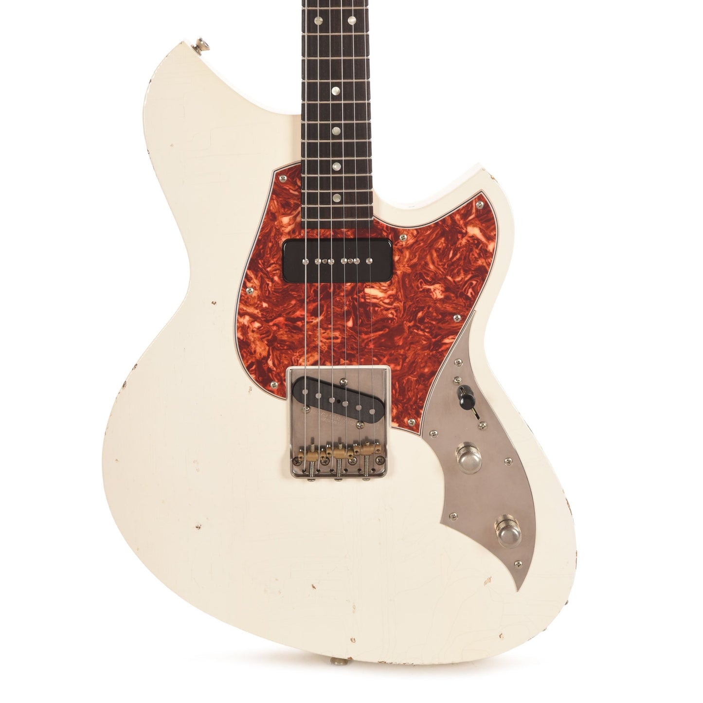 Novo Dealer Limited Serus T Olympic White Light Distress w/Fralin High Output Tele Pickups