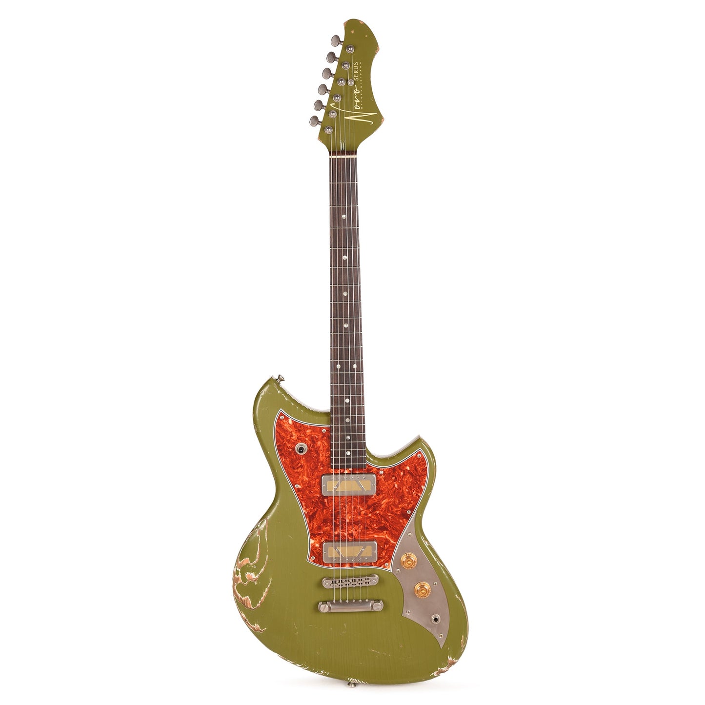 Novo Serus P2 Medium Distress Uffington Green w/Novo Gold Foils by Lollar