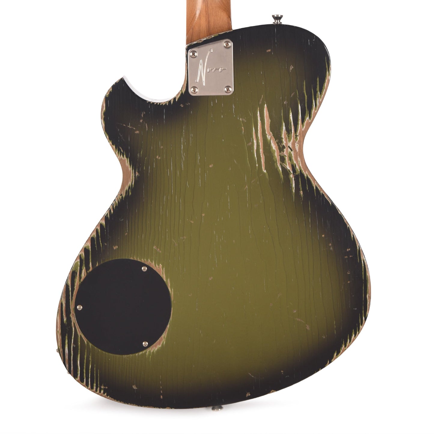 Novo Solus H2 Medium Distress Uffington Burst w/Fralin Pure PAF Humbuckers