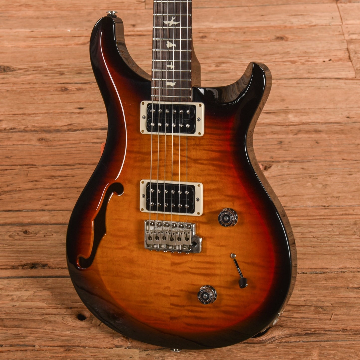 PRS S2 Custom 22 Semi-Hollow Tobacco Sunburst 2016