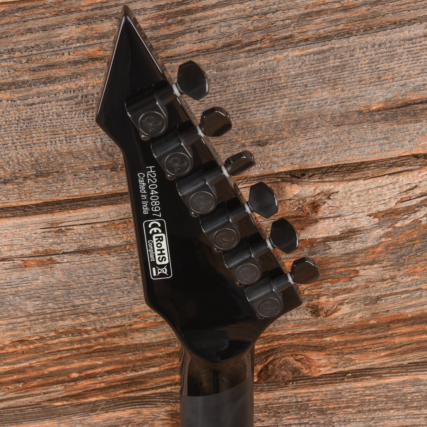 B.C. Rich Stranger Things “Eddie's” Inspired NJ Warlock Red Crackle