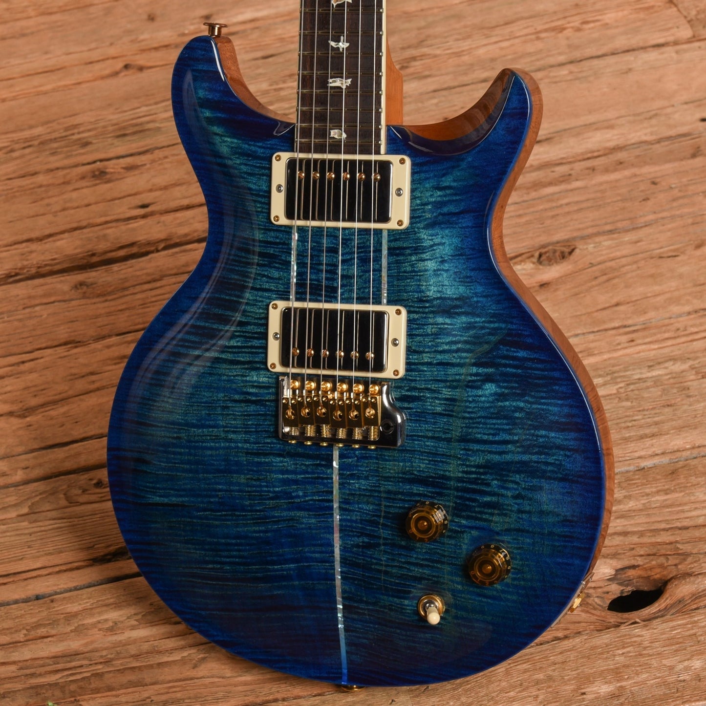 PRS Santana Signature Retro 10-Top Blue 2022
