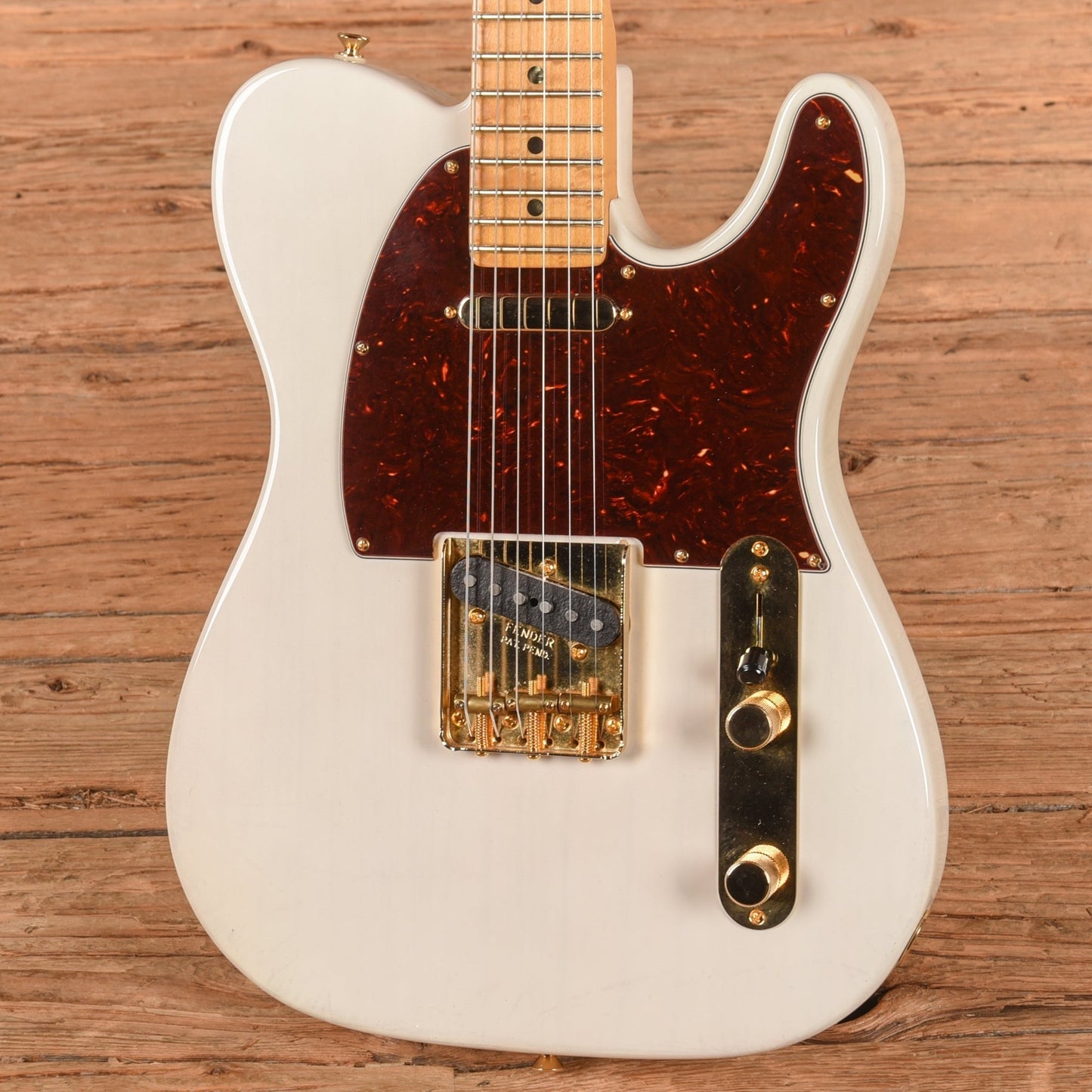 Fender Limited Edition Select Light Ash Telecaster White Blonde 2016