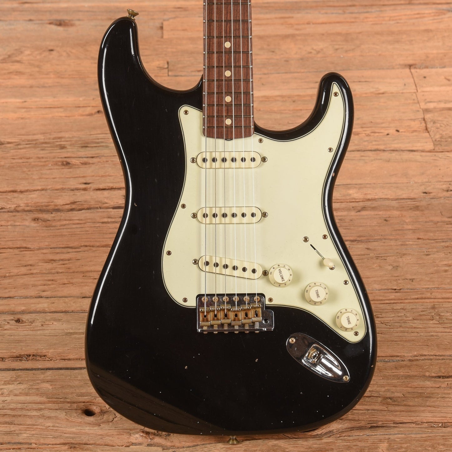 Fender Custom Shop '63 Stratocaster Reissue Journeyman Relic Black 2022