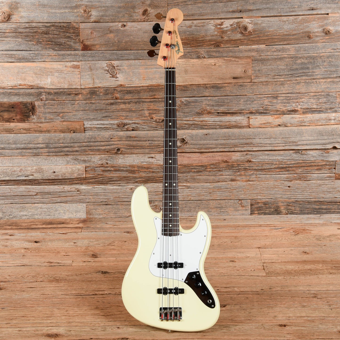Fender Standard Jazz Bass MIJ Olympic White 1987
