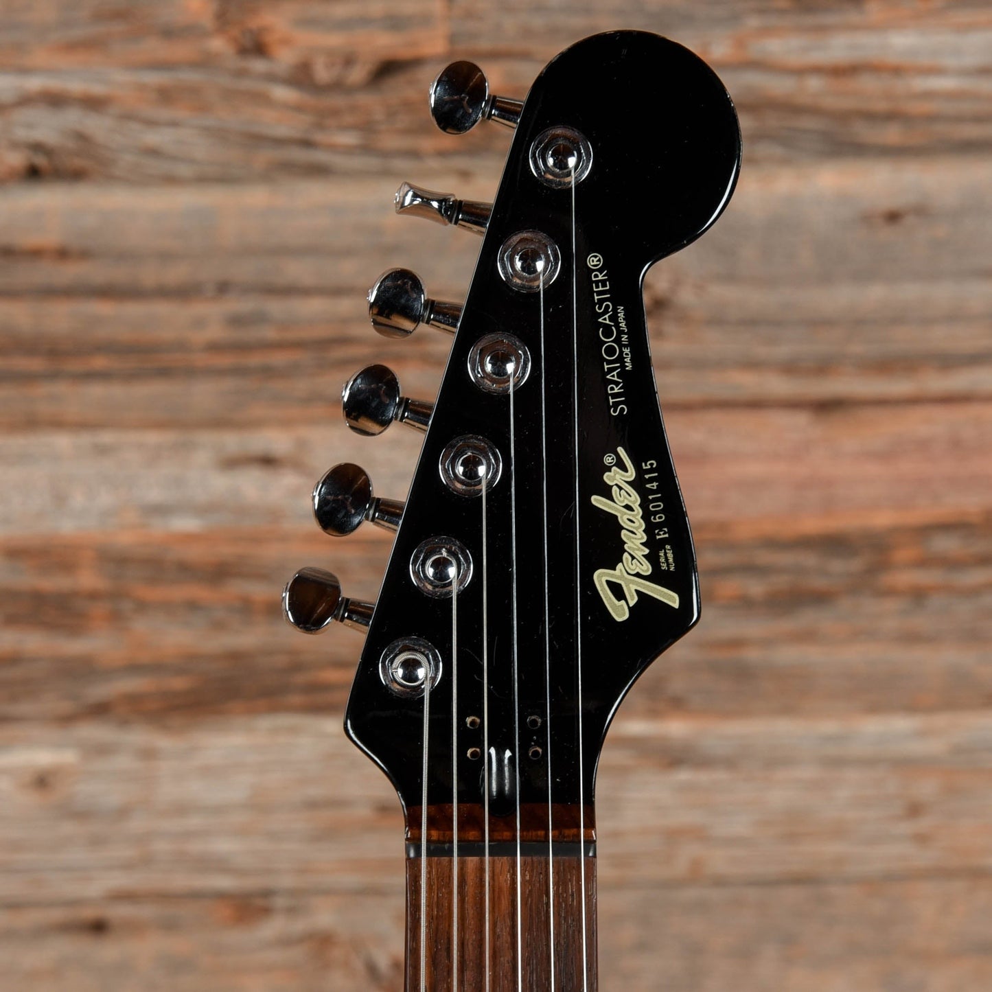 Fender MIJ Stratocaster Neck with Unknown Fender Body Black