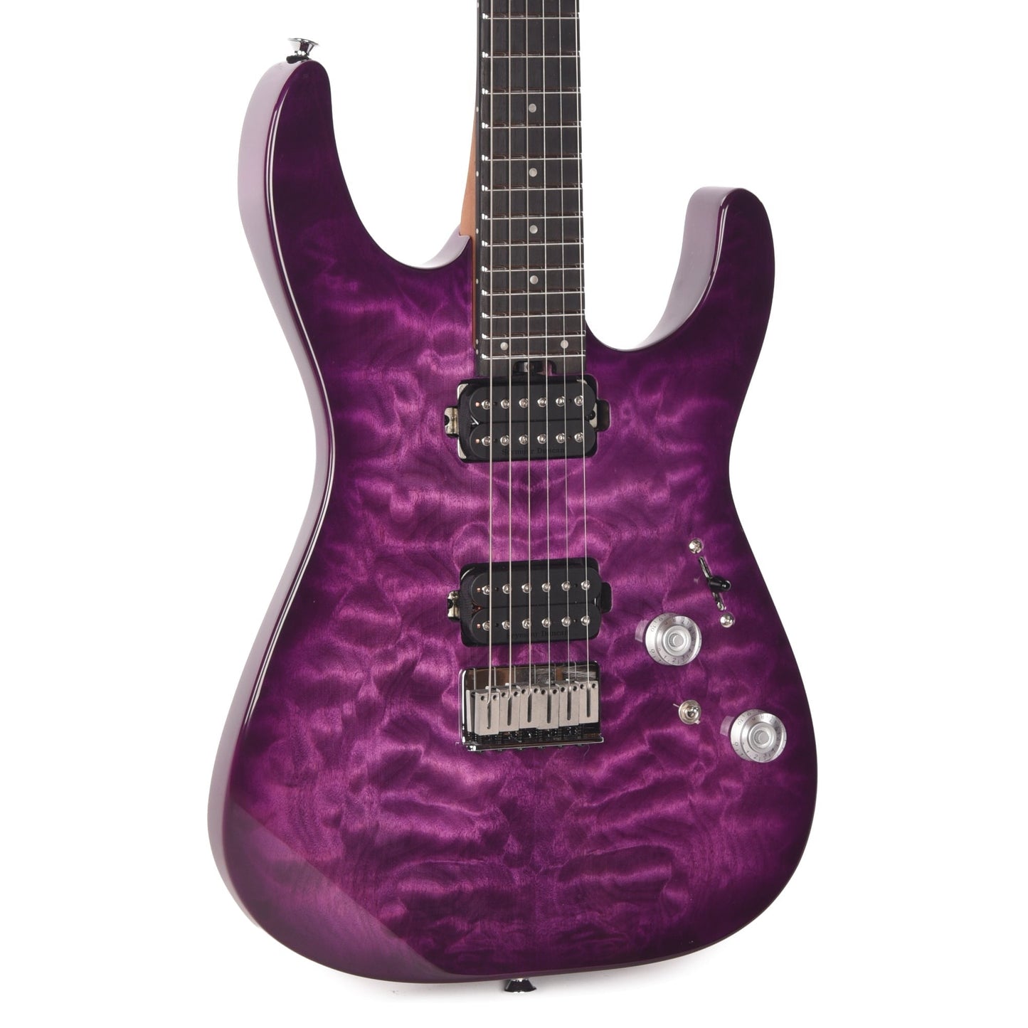 Charvel Pro-Mod Plus DK24 HH HT EB QM Violet Radiance