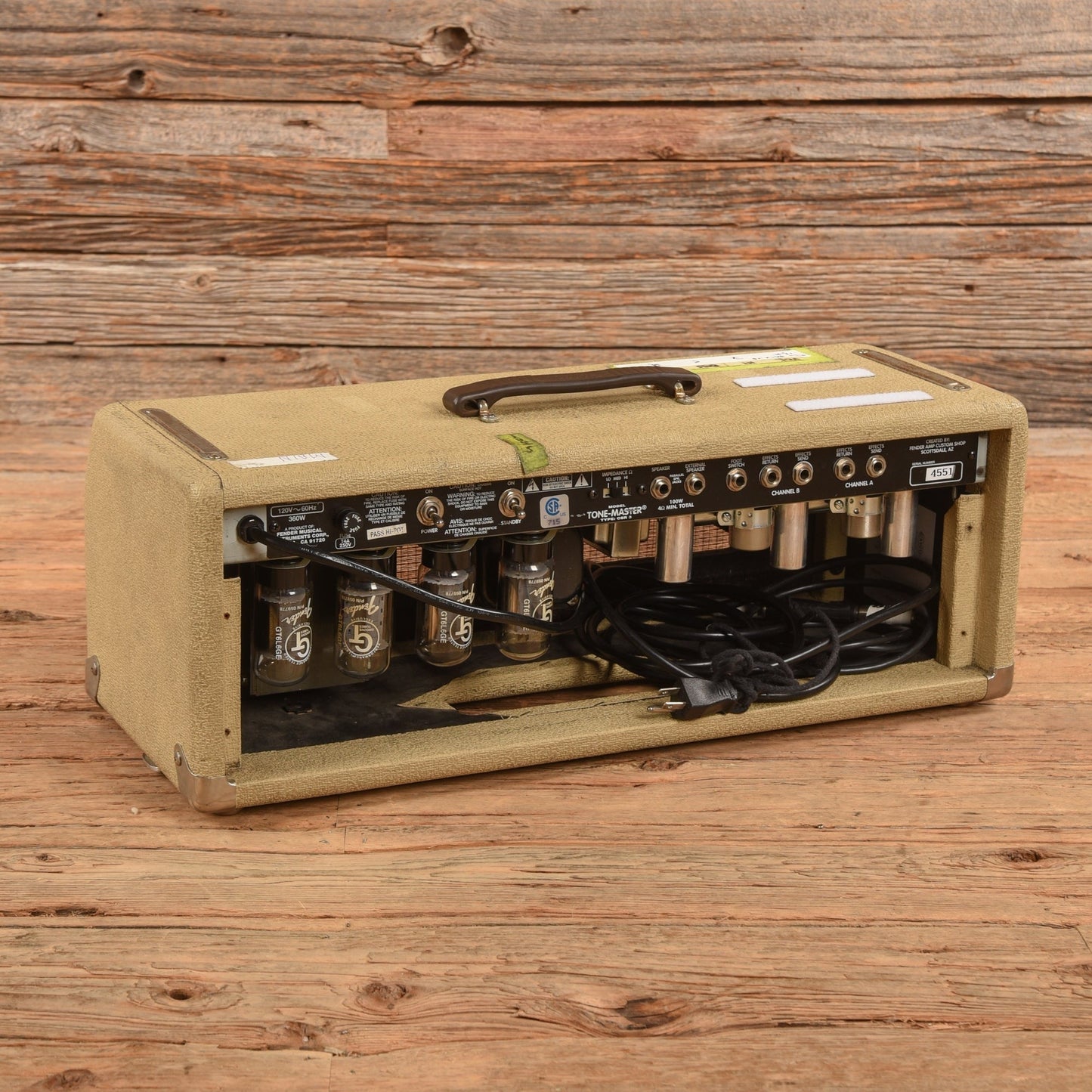Fender Tonemaster Head w/ Road Case - John Oates