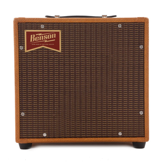 Benson Vinny Reverb 1x10 Combo Amp Tweed w/ Oxblood Grill