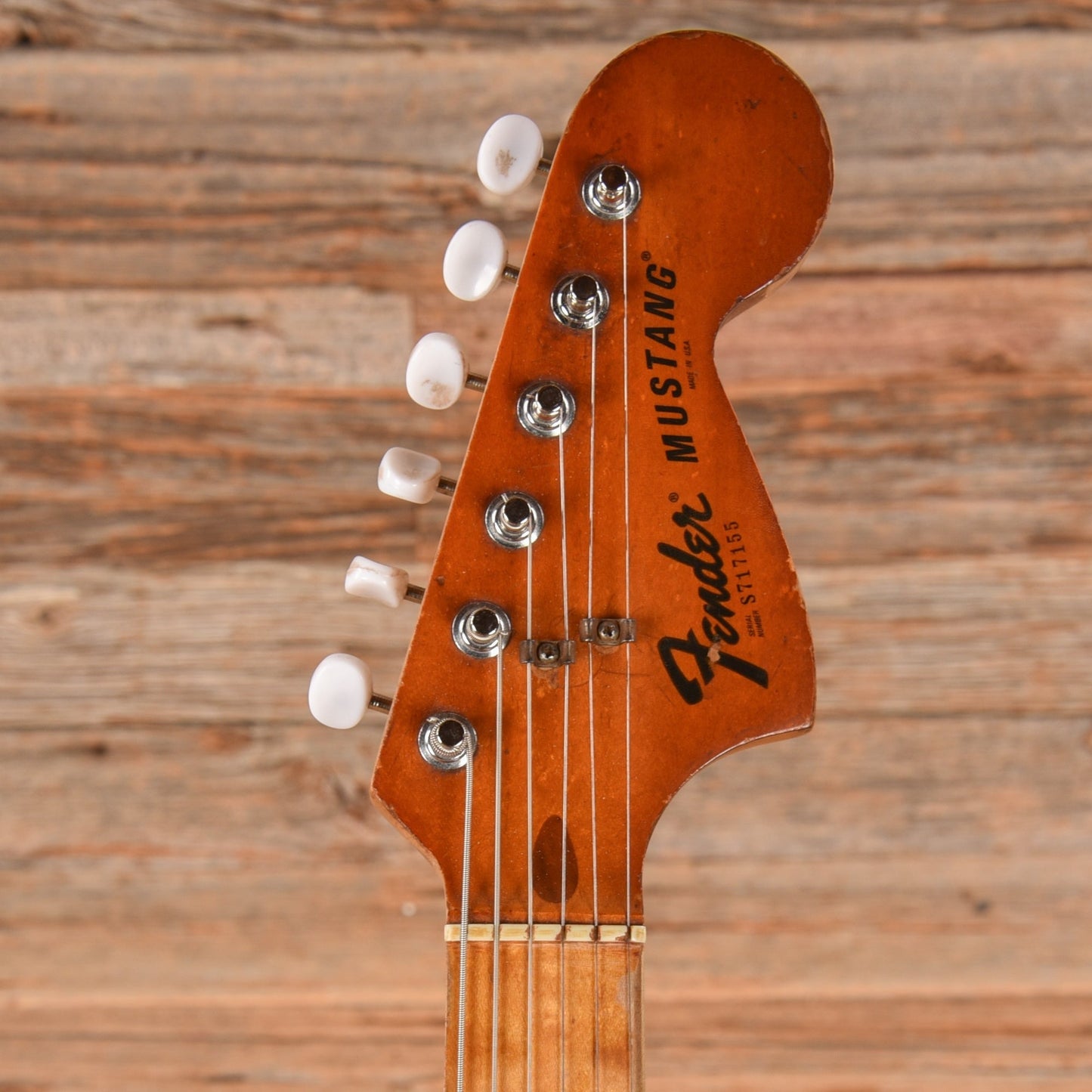 Fender Mustang Green Refin 1977