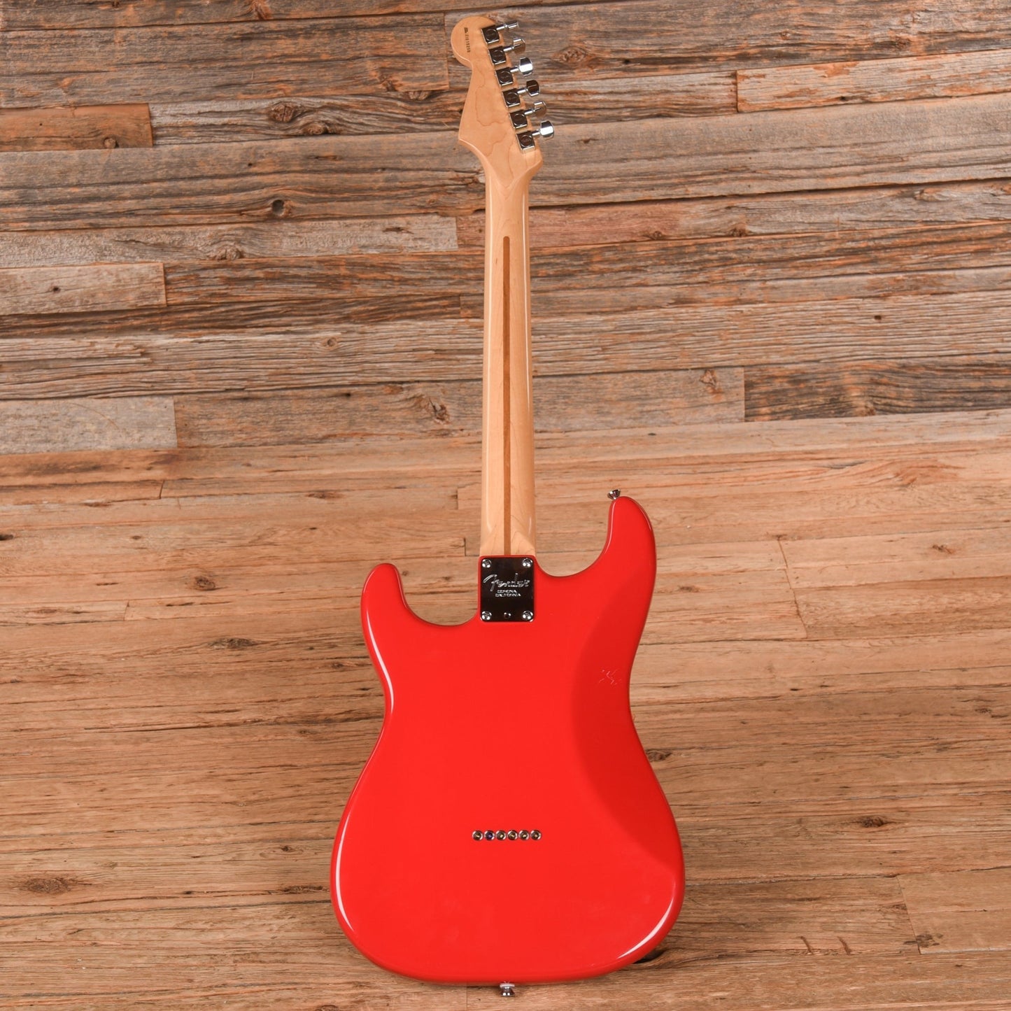 Fender American Series Stratocaster Hardtail Hot Rod Red 2001