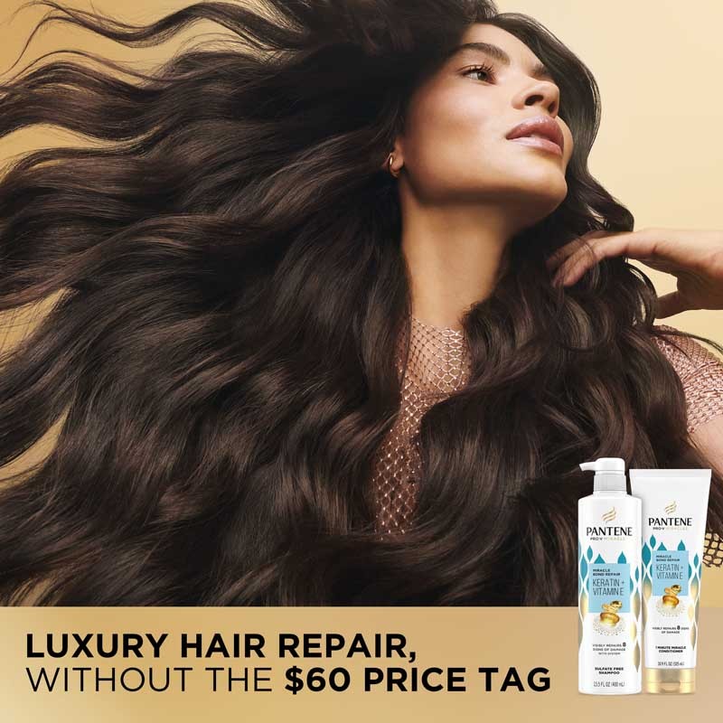 Miracle Bond Repair Keratin + Vitamin E Sulfate-Free Shampoo