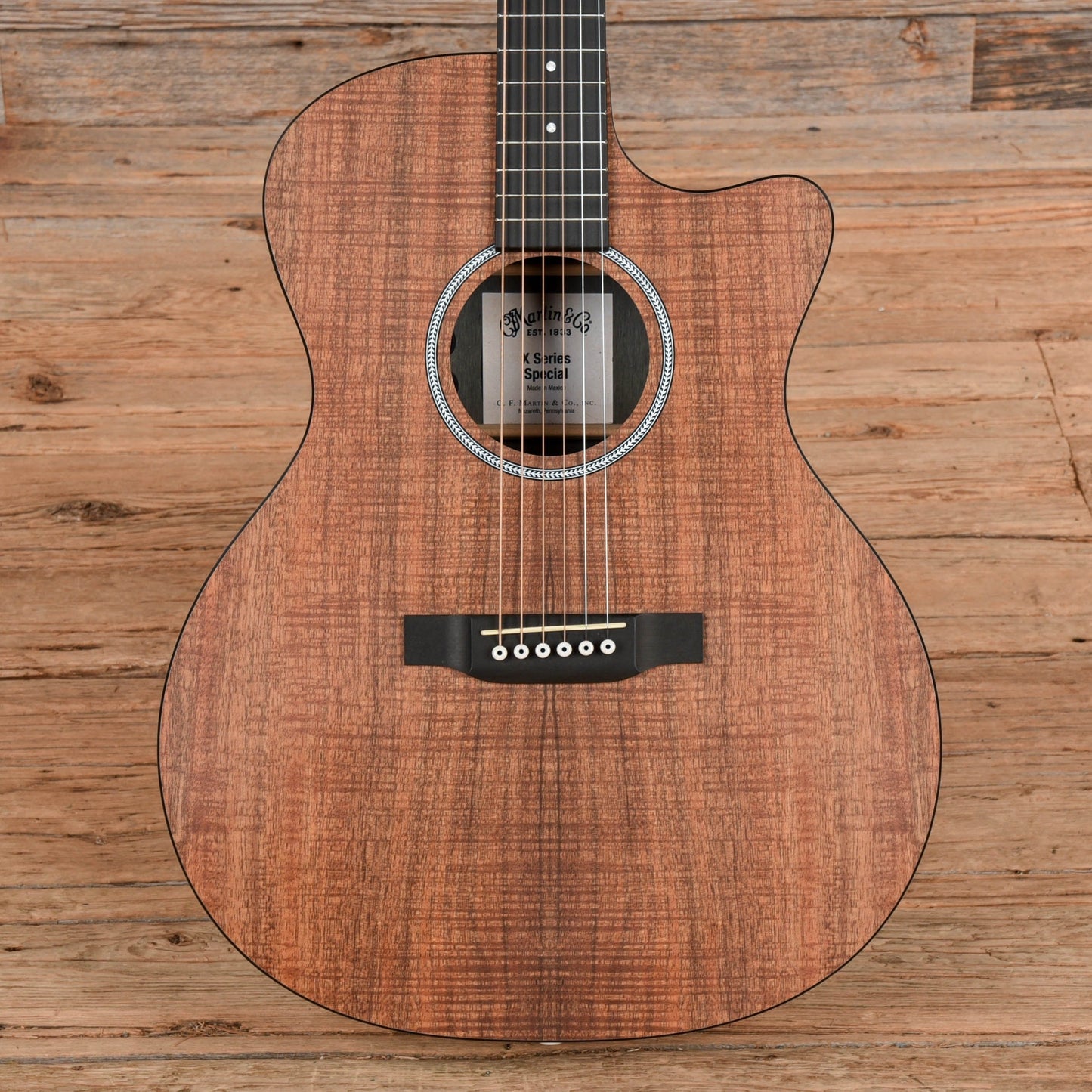 Martin X Series Special GPC-X1E All-Koa HPL Natural 2023