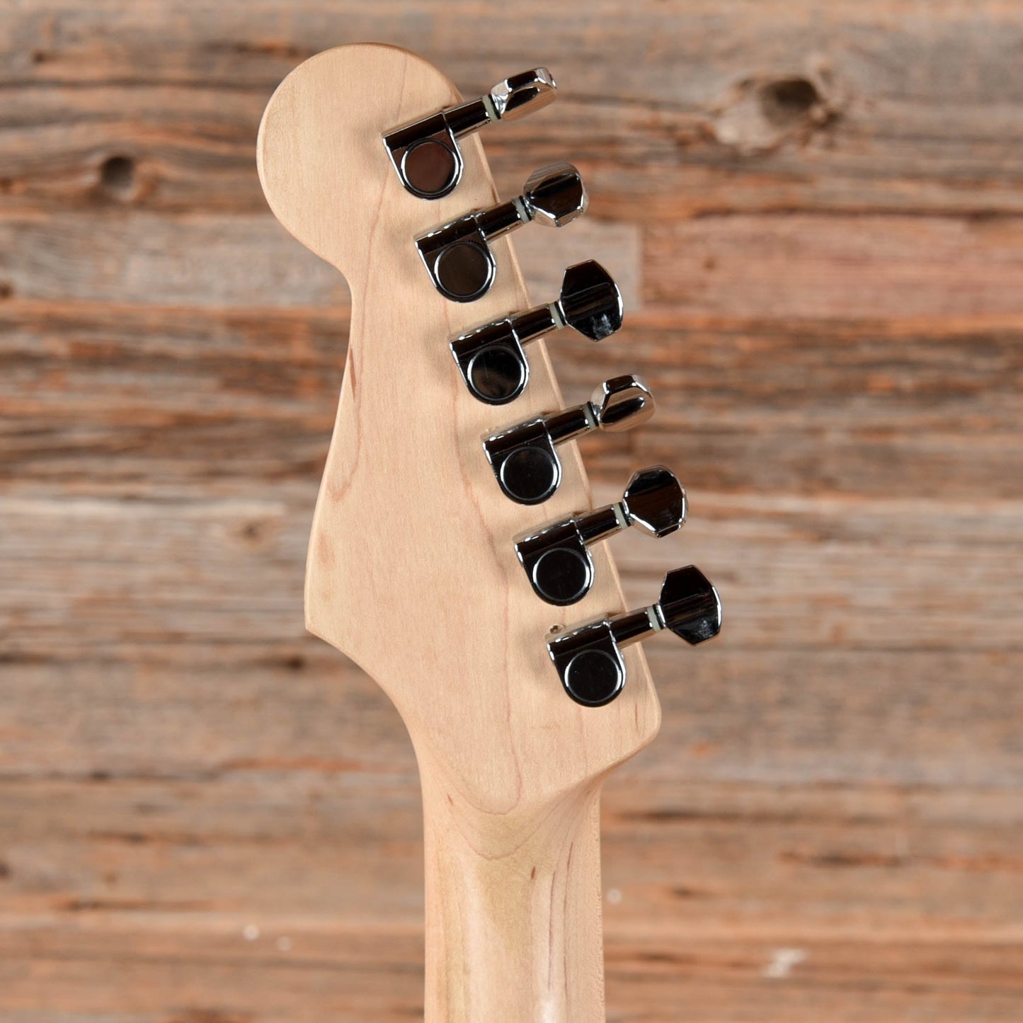 Squier Partscaster with Mighty Mite Neck Candy Apple Red