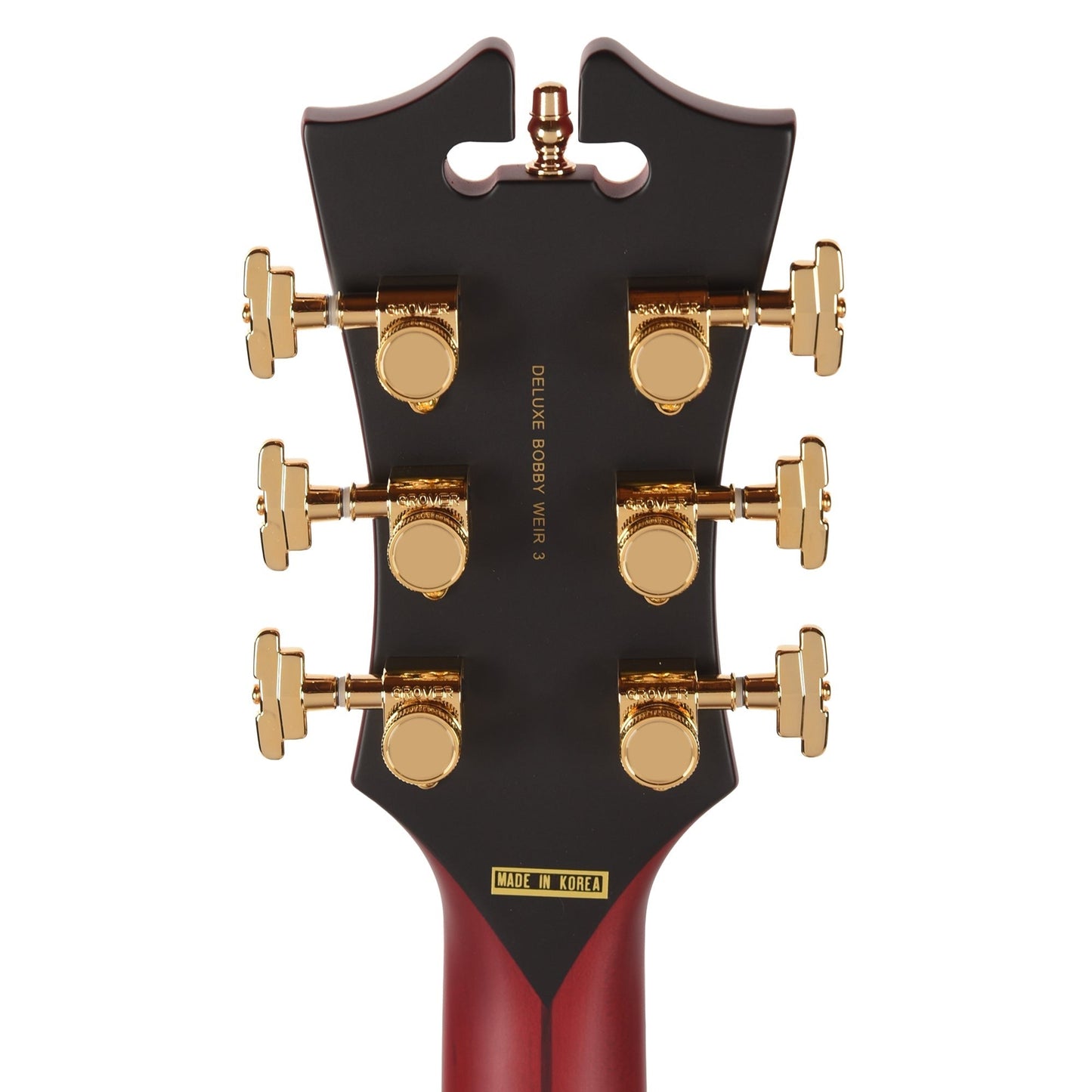 D'Angelico Deluxe Bobby Weir 3 Semi-Hollow Satin Trans Wine