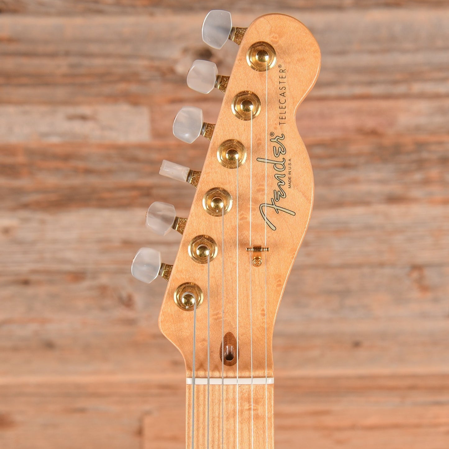 Fender Limited Edition Select Light Ash Telecaster White Blonde 2016