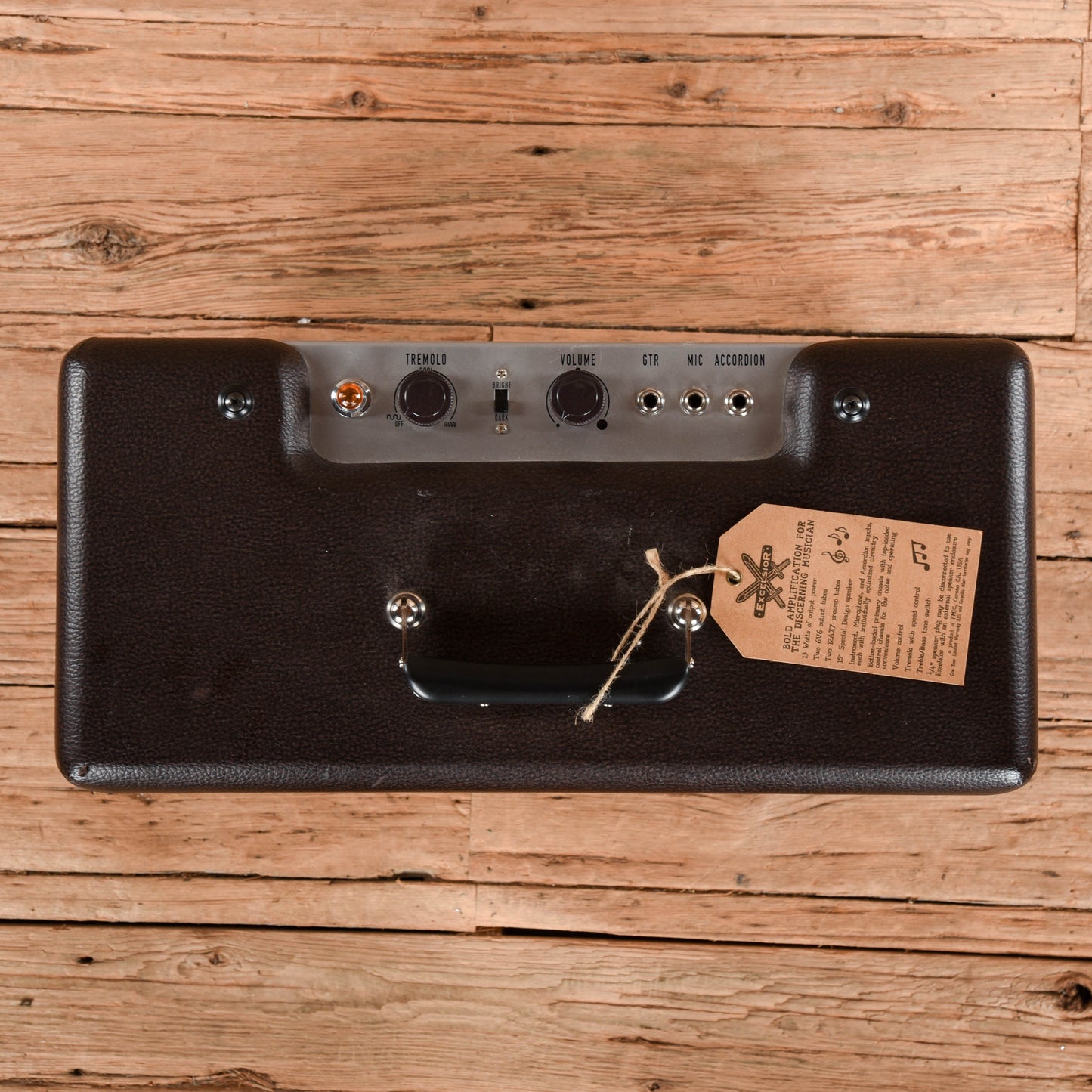 Fender Excelsior Pawn Shop Series 13-Watt 1x15 Guitar Combo Amp