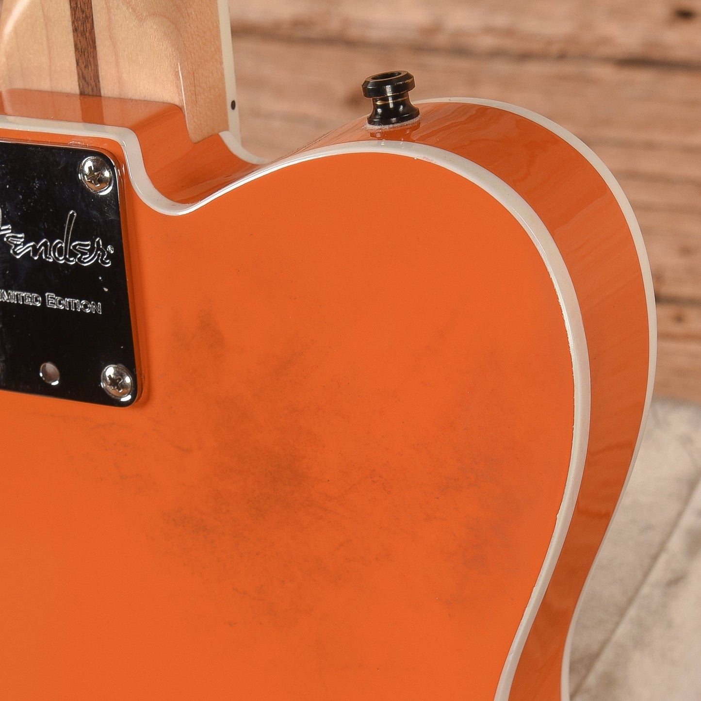 Fender Parallel Universe Deluxe Thinline Super Telecaster Orange 2018