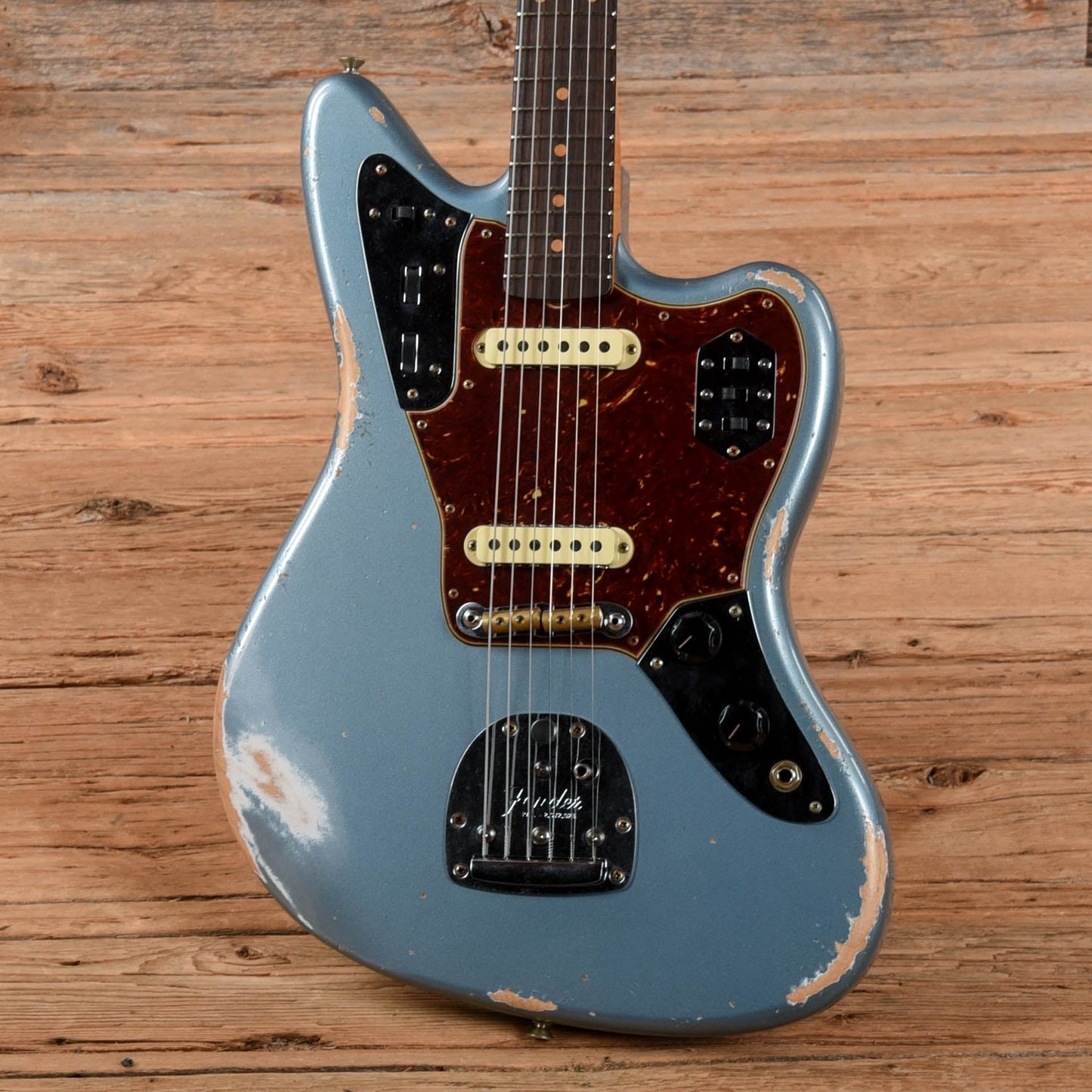 Fender Custom Shop '62 Jaguar Heavy Relic Ice Blue Metallic 2024