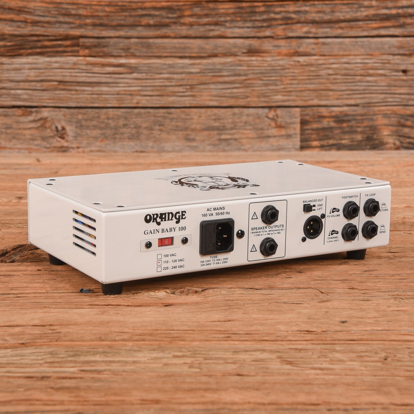 Orange Gain Baby 100 2-Channel 100-Watt Guitar Amp Head