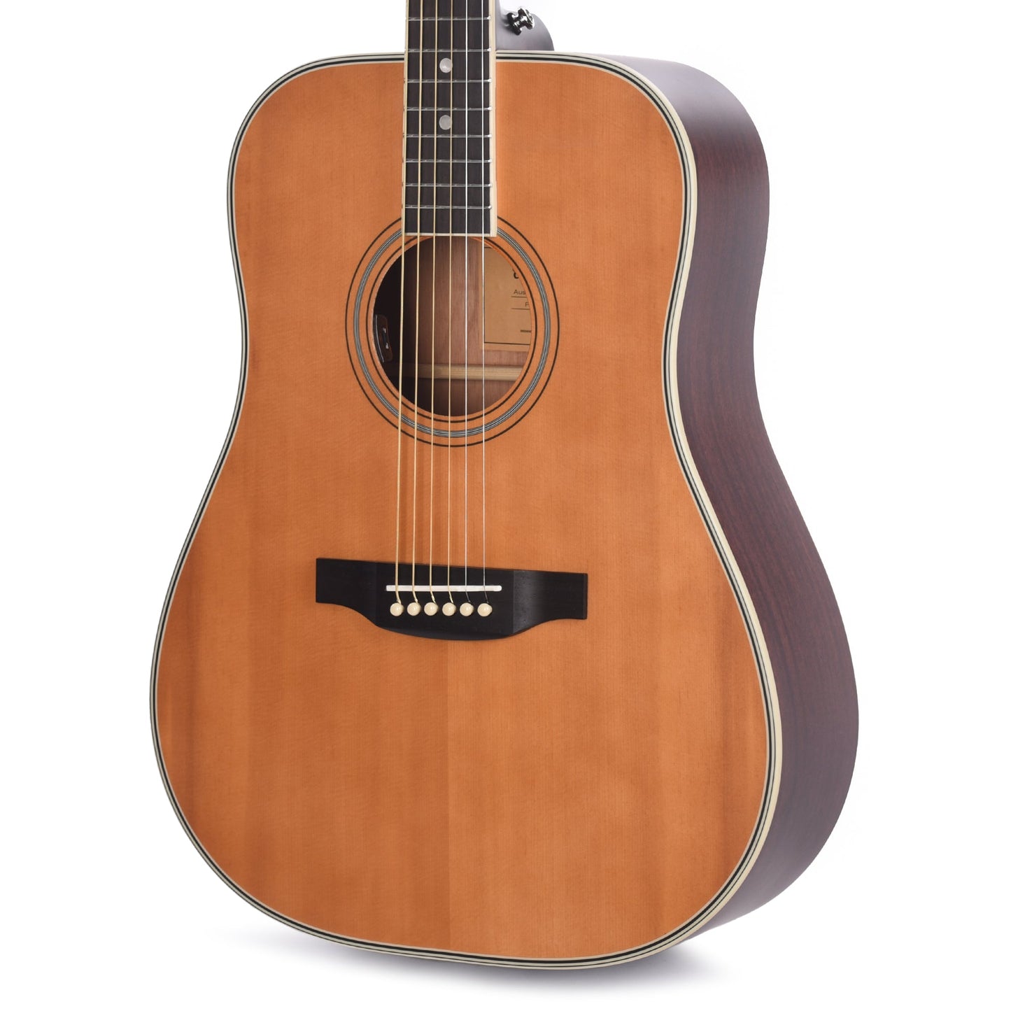 Orangewood Austen Retro Live Dreadnought Acoustic Electric Guitar Aged Satin Natural