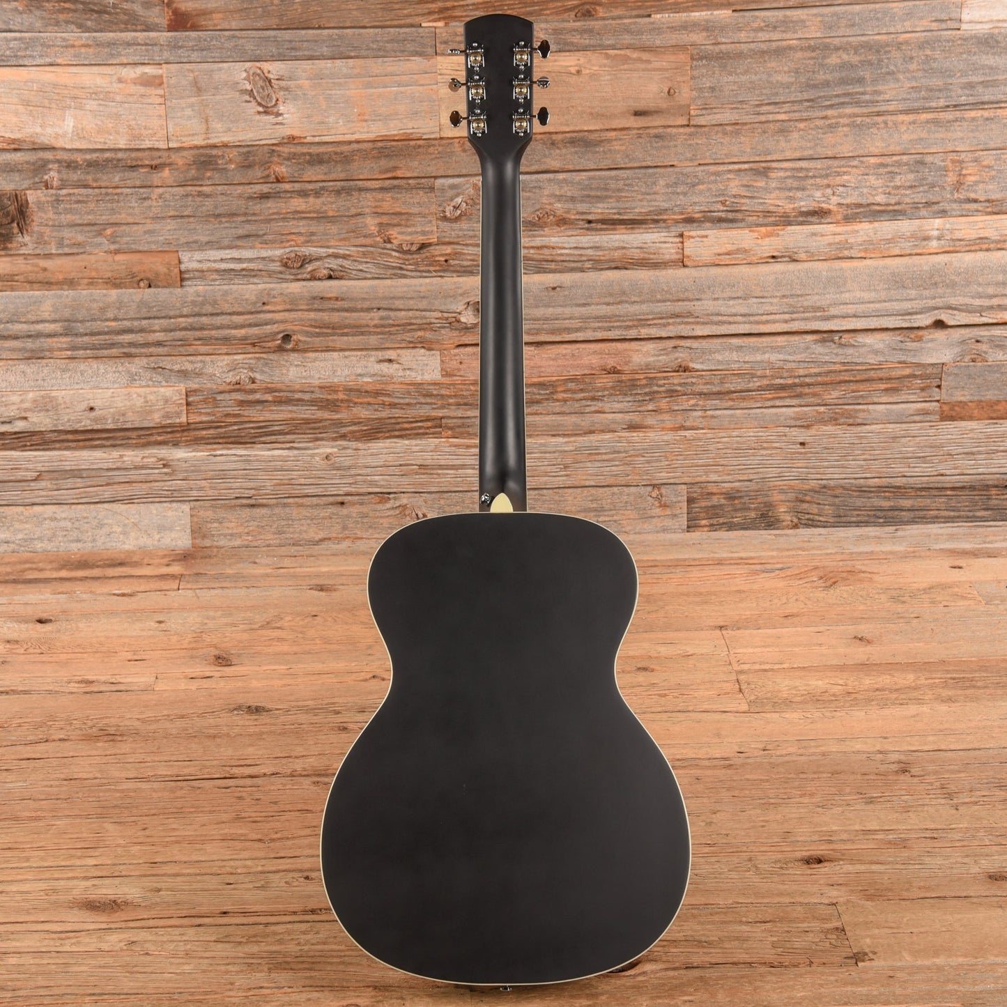 Orangewood Juniper II Baritone Black Live Rubber Bridge Acoustic-Electric Guitar