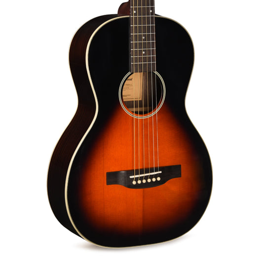 Orangewood Nash Retro Live Parlor Acoustic-Electric Guitar Aged Vintage Sunburst Gloss