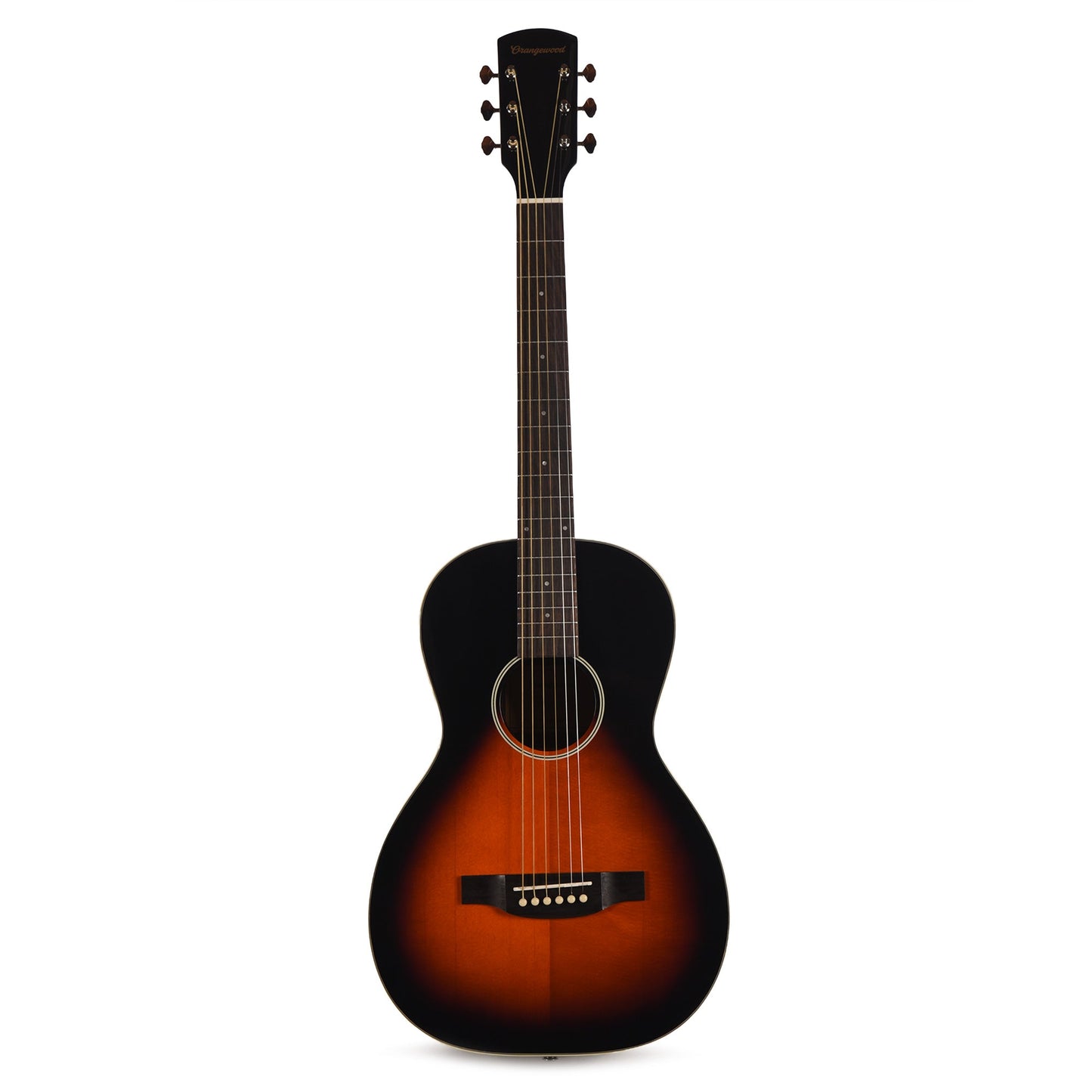 Orangewood Nash Retro Live Parlor Acoustic-Electric Guitar Aged Vintage Sunburst Gloss