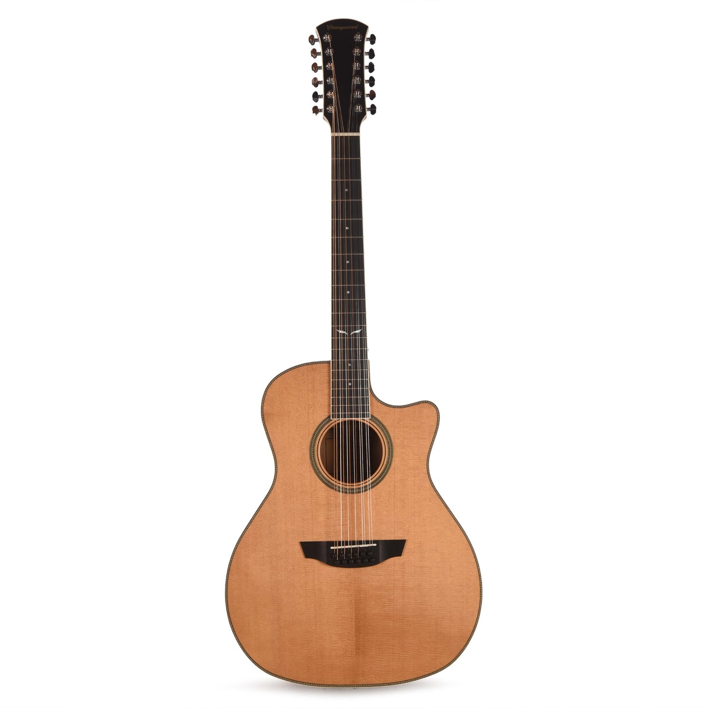 Orangewood Sage 12-String Grand Auditorium Cutaway Acoustic Guitar Natural Satin