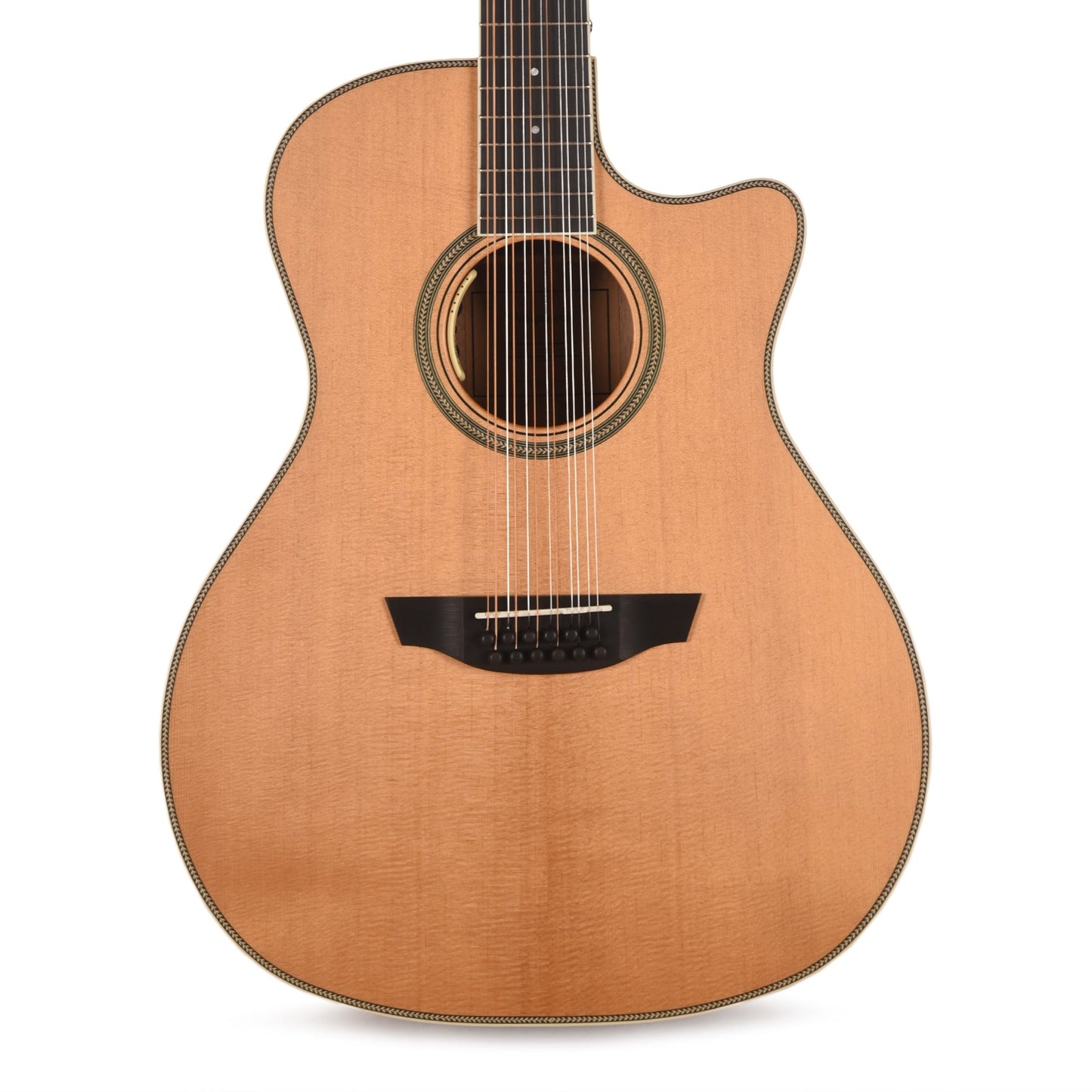 Orangewood Sage Live 12-String Grand Auditorium Cutaway Acoustic-Electric Guitar Natural Satin w/ LR Baggs Anthem
