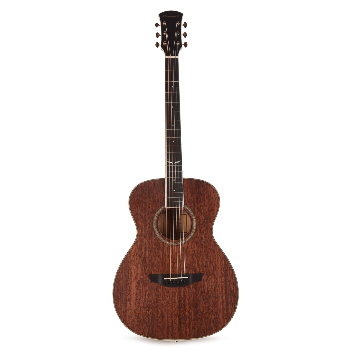 Orangewood Willow Baritone Grand Concert Acoustic Guitar Natural Mahogany Satin