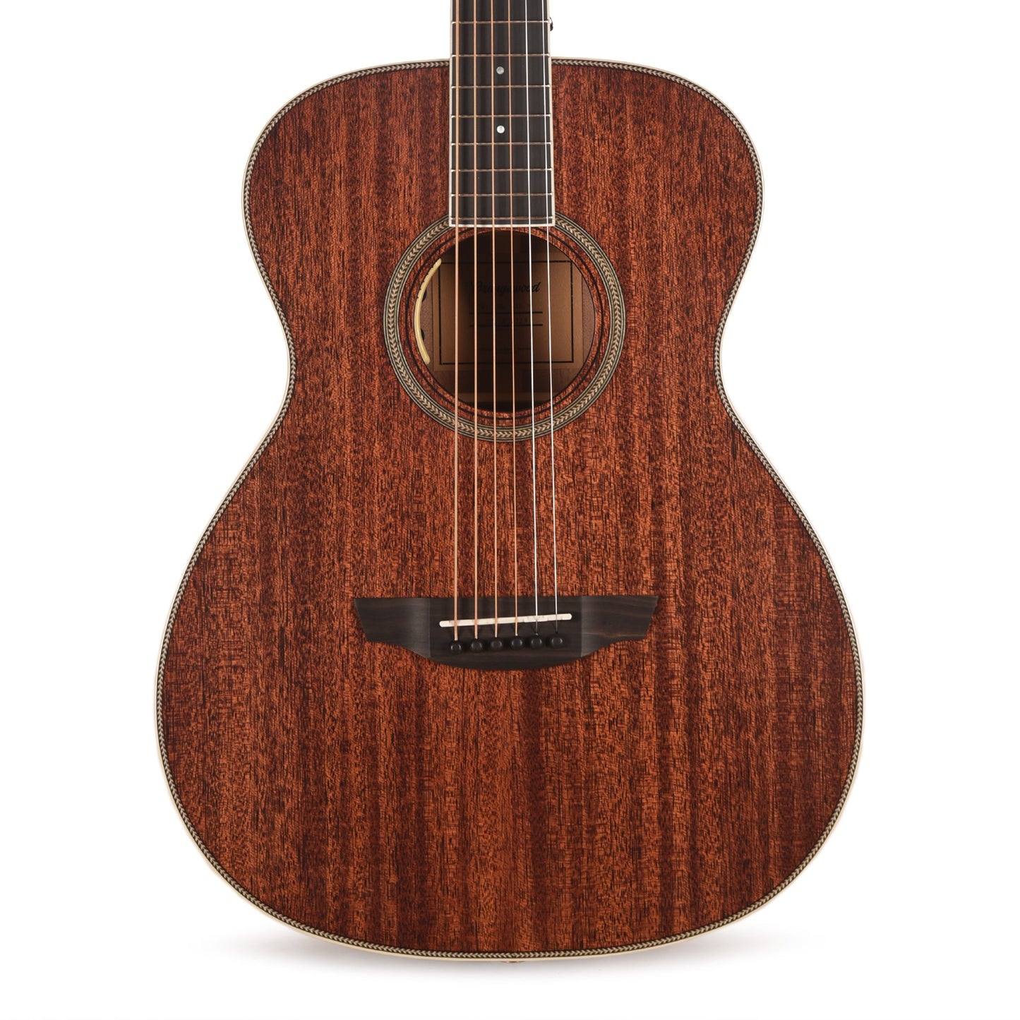 Orangewood Willow Live Baritone Grand Concert Acoustic-Electric Guitar Natural Mahogany Satin w/ LR Baggs Anthem